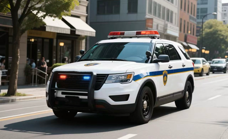 警车