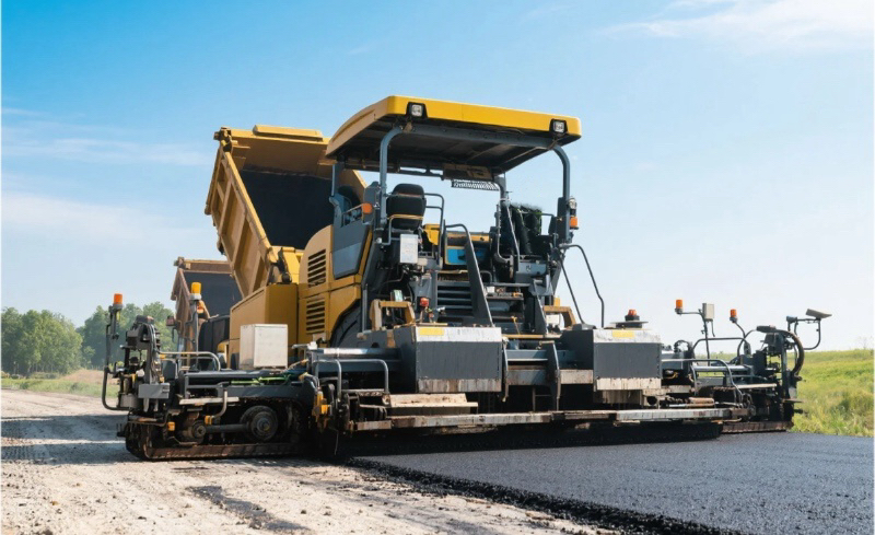 铺路机